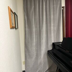 Elegant Gray Curtain